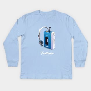 Footloose - Alternative Movie Poster Kids Long Sleeve T-Shirt